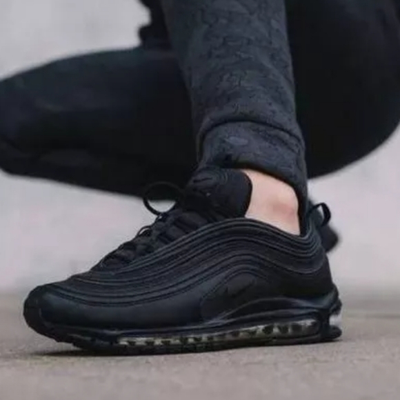Nike Other - Nike Air Max 97 OG BG Triple Black Trainer Big Kid